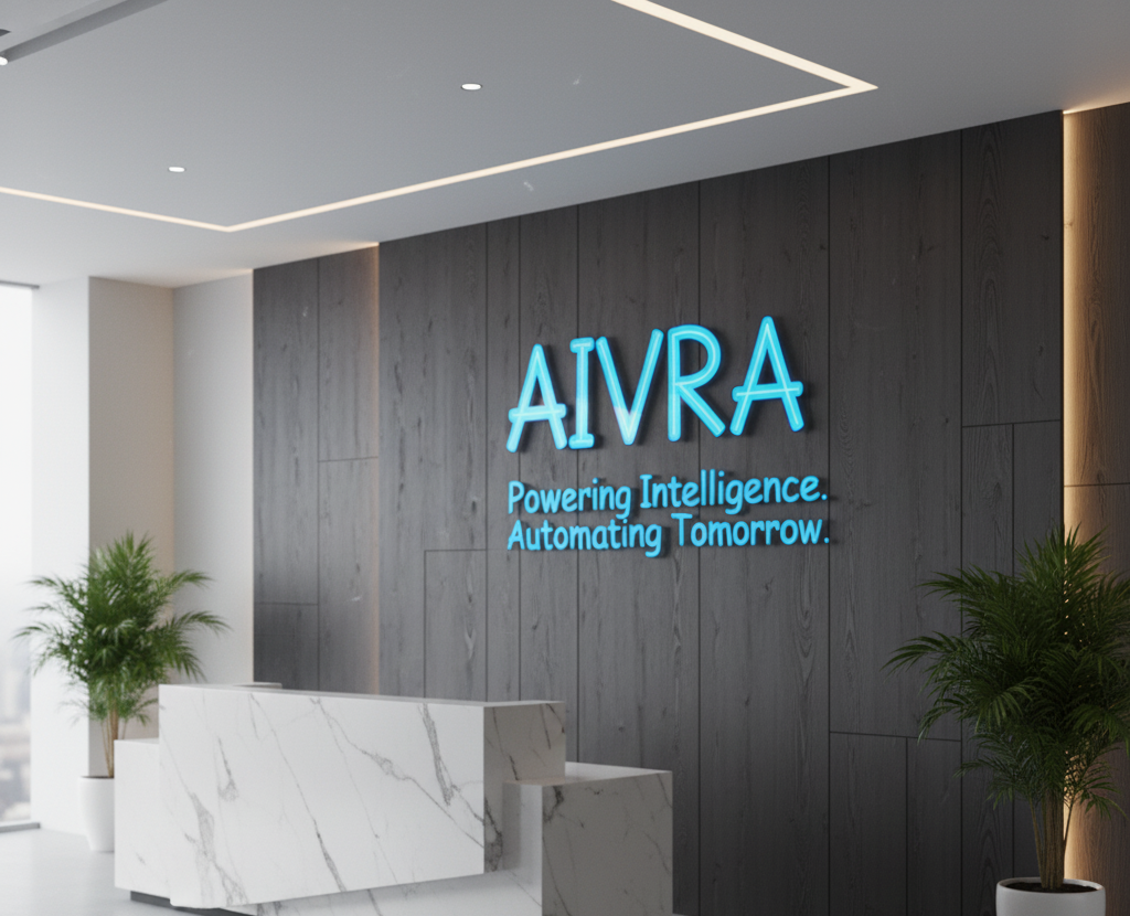 The AIVRA visual global team working together